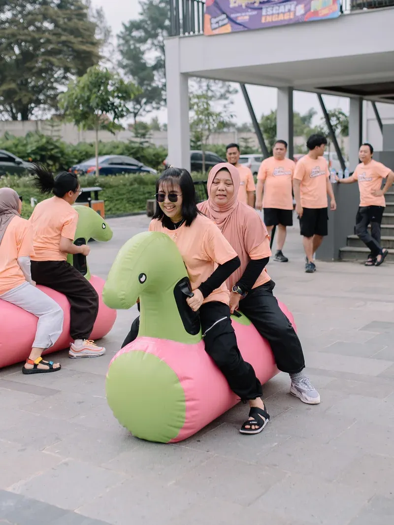 Inflatable Giant Obstacle Relay Games